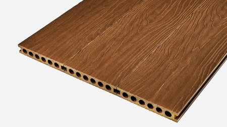 Террасная доска Groentec 3000x145x25 мм усиленная, Дуб