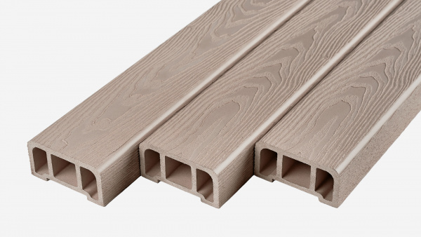 Перило Groentec 3000x92x45 мм, Кремовый
