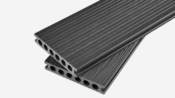 Террасная доска Groentec 4000x145x25 мм усиленная, Серый